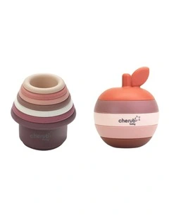Silicone Stacking Cups and Beach Toys