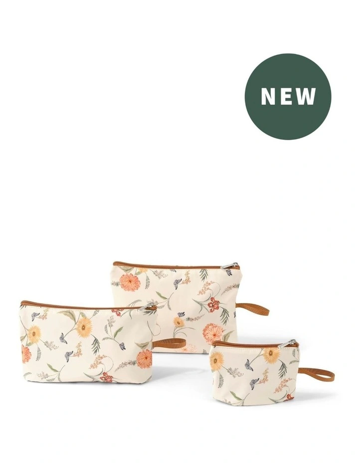 Packing Pouch Trio in Wildflower image 2