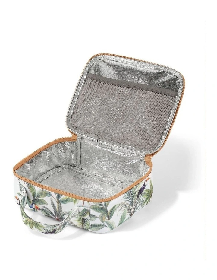 Mini Insulated Lunch Bag in Tropical image 3