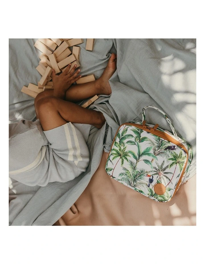 Mini Insulated Lunch Bag in Tropical image 5