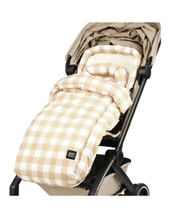 4-in-1 Convertible Footmuff in Beige
