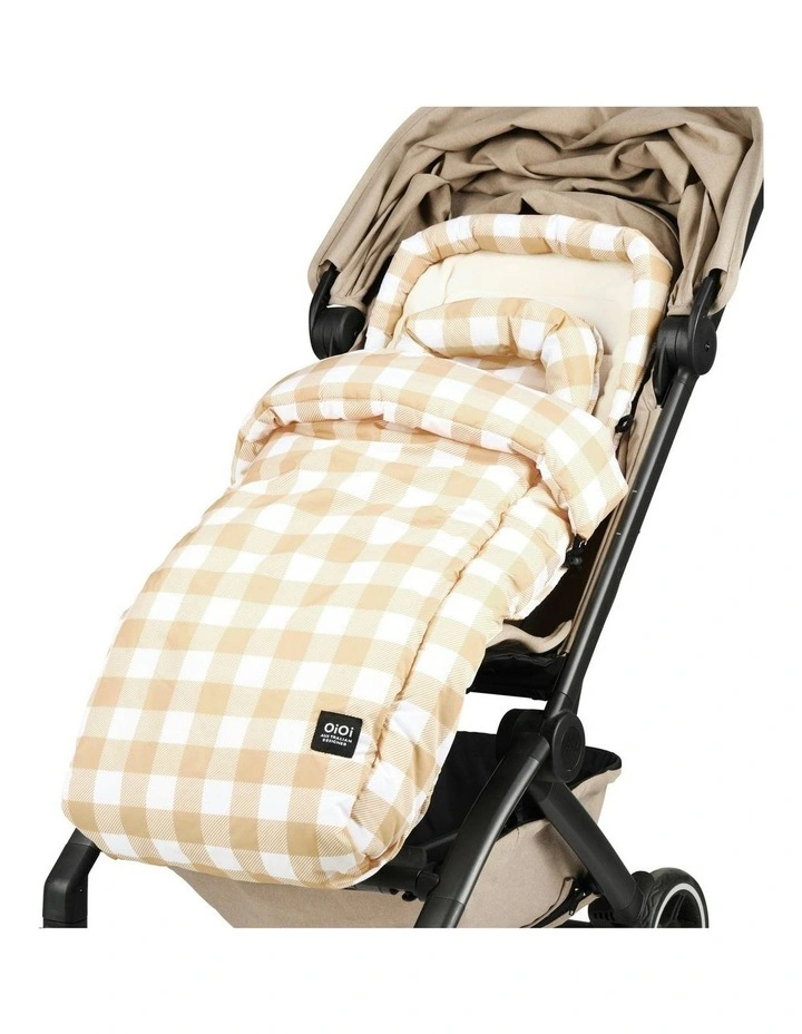 4-in-1 Convertible Footmuff in Beige image 1