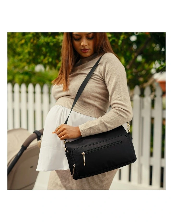 Multitasker Pram Caddy 2.0 in Black Nylon image 2