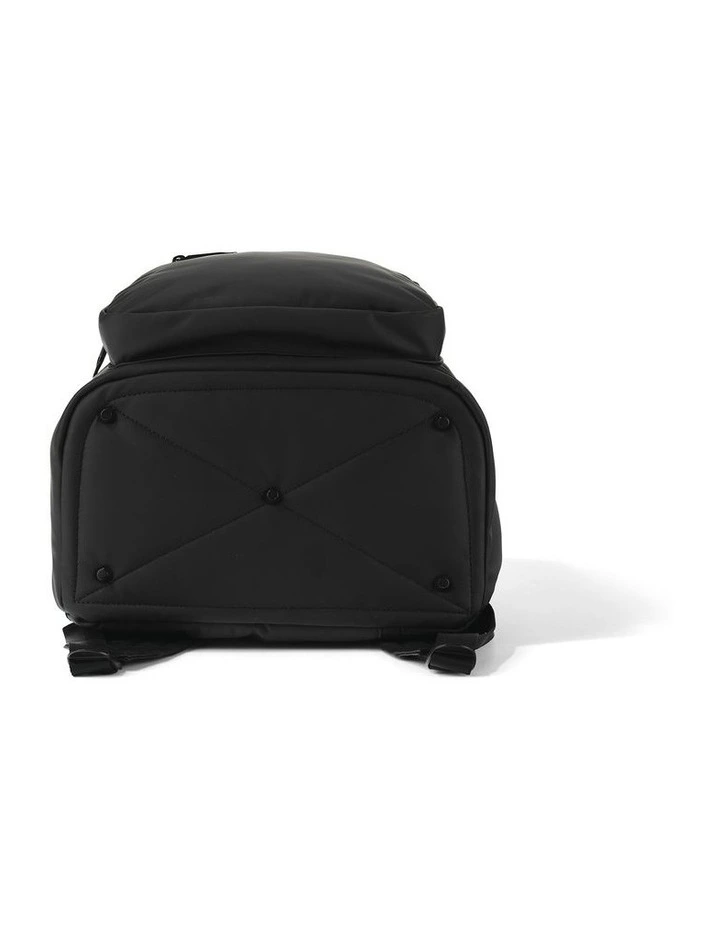 Traveller Nappy Backpack in Black Weatherproof image 4