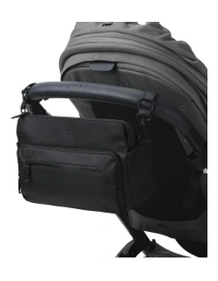 Multitasker Pram Caddy 2.0 in Black Weatherproof