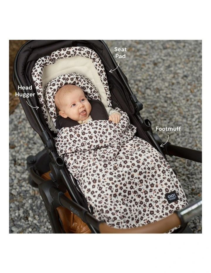 4-in-1 Convertible Footmuff in Ditsy Floral image 5