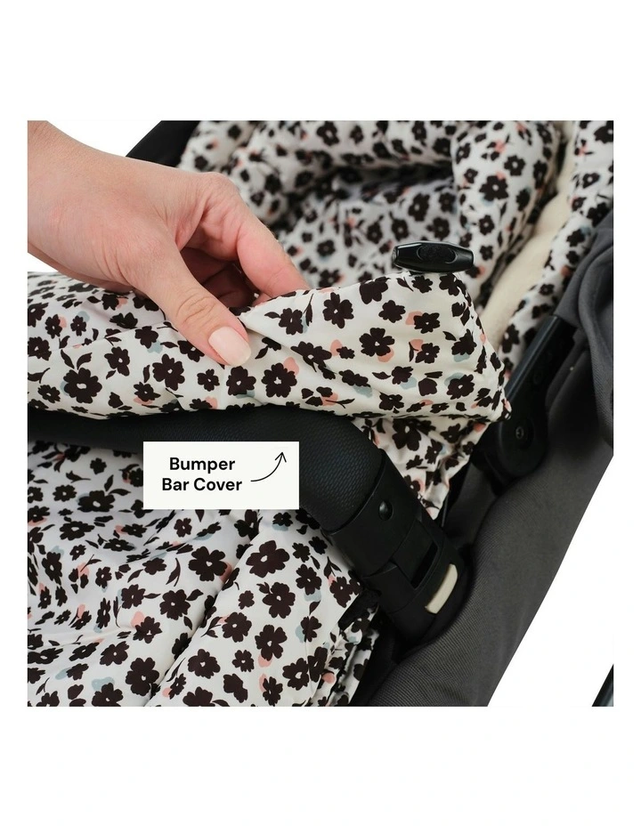 4-in-1 Convertible Footmuff in Ditsy Floral image 6