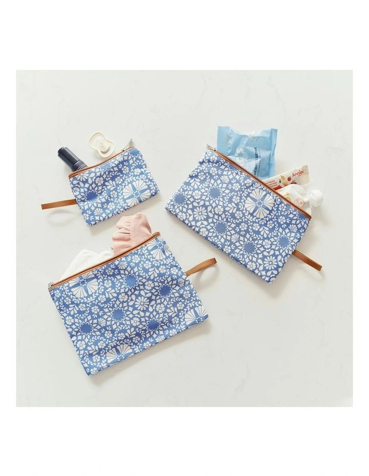 Packing Pouch Trio in Moroccan Tile image 2