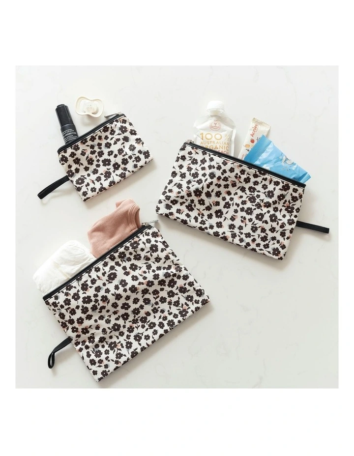 Packing Pouch Trio in Ditsy Floral image 4