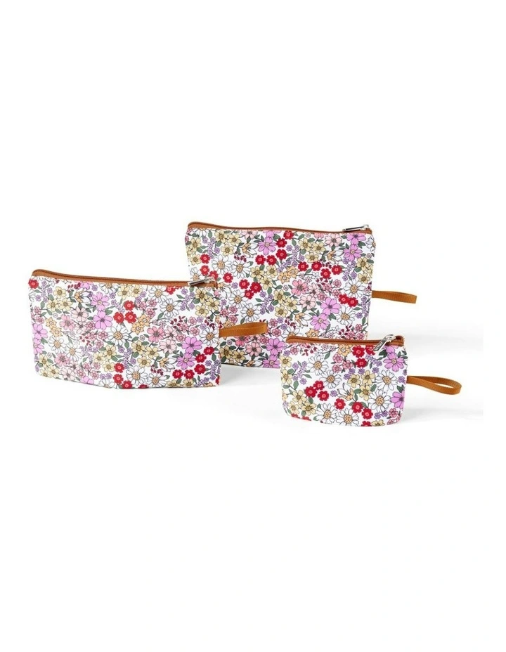 Packing Pouch Trio in Daisy image 1