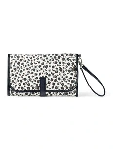 Change Mat Clutch in Ditsy Floral