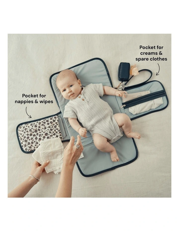 Change Mat Clutch in Ditsy Floral image 6