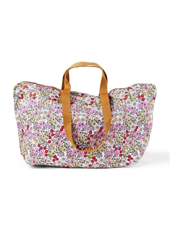 Fold-Up Tote Bag in Daisy image 2