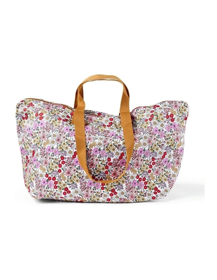 Fold-Up Tote Bag in Daisy image 4