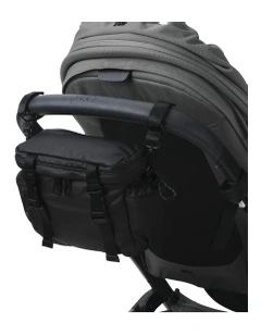 Traveller Pram Caddy in Black Weatherproof