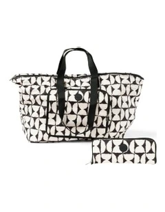 Fold-Up Tote in Hourglass