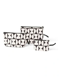 Packing Pouch Trio in Hourglass