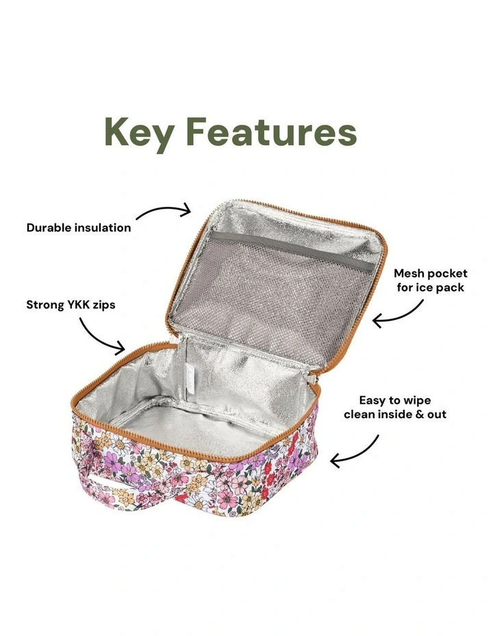 Mini Insulated Lunch Bag in Multi image 6