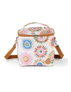 Midi Insulated Lunch Bag/Pumping Bag in Sunburst