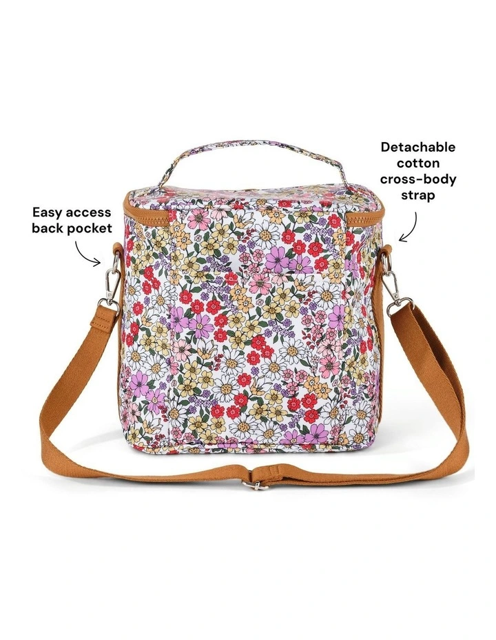 Midi Insulated Lunch Bag/Pumping Bag in Daisy image 7