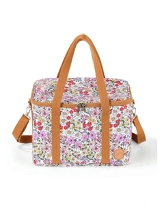Maxi Insulated Picnic Bag/Pumping Bag in Daisy