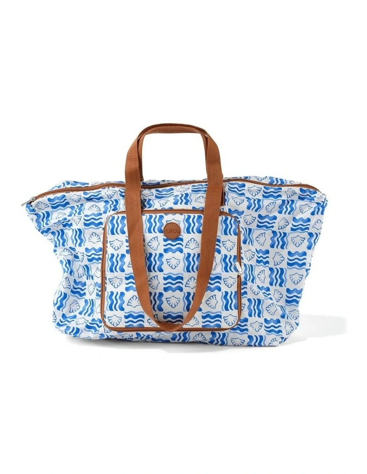 Fold-Up Tote in Coastline image 1