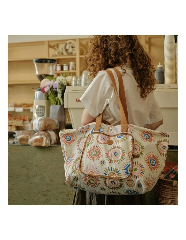 Fold-Up Tote in Sunburst image 4