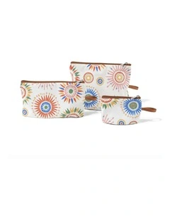 Packing Pouch Trio in Sunburst