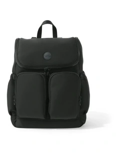 Signature Nappy Backpack in Black