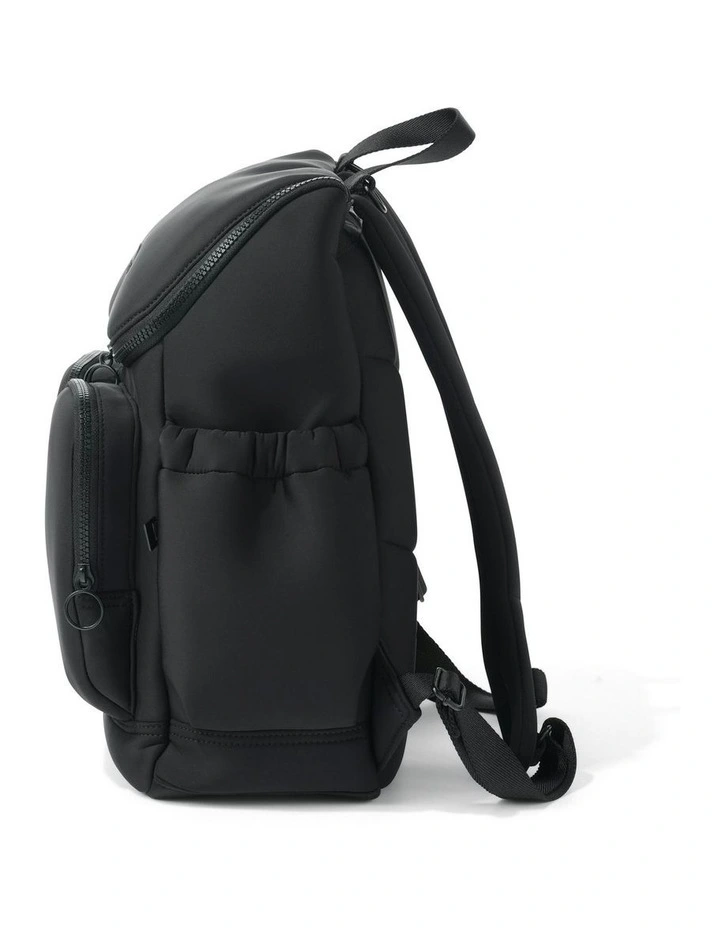 Signature Nappy Backpack in Black image 7