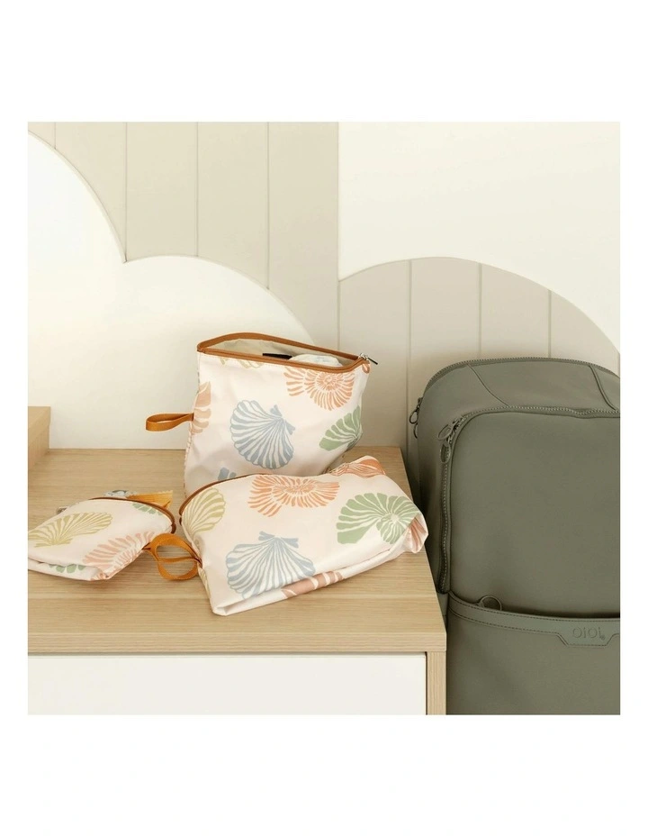Packing Pouch Trio in Seashells image 2