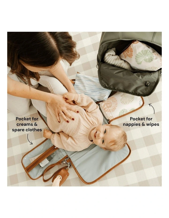 Change Mat Clutch in Seashells image 4