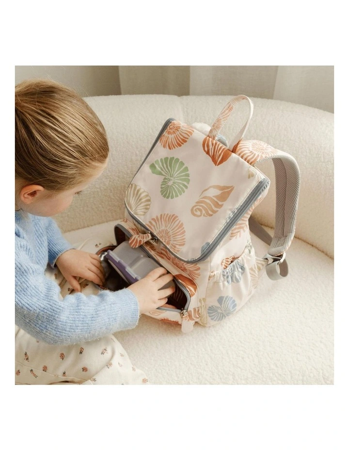 Signature Kids Backpack in Seashells image 6