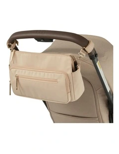 Multitasker Pram Caddy 2.0 in Beige Nylon