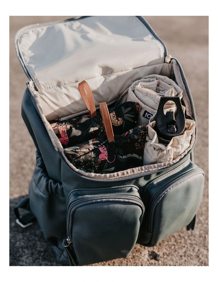 Packing Pouch Trio Jungle in Black image 3