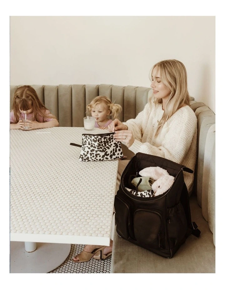 Packing Pouch Trio in Black/White image 3