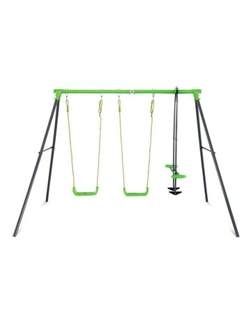 Hurley 2 Metal Swing Set