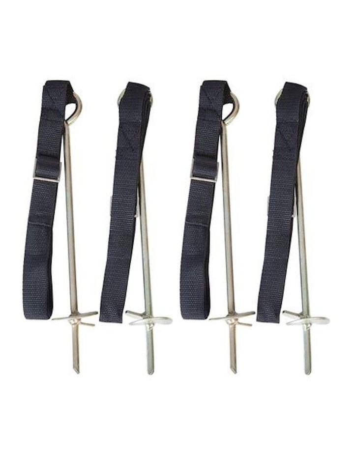 Anchor Kit With Steel Buckles 2 Pairs Assorted