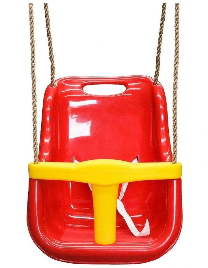 Bloom Growable Swing Set with Baby Seat, Belt Swing and Trapeze image 4