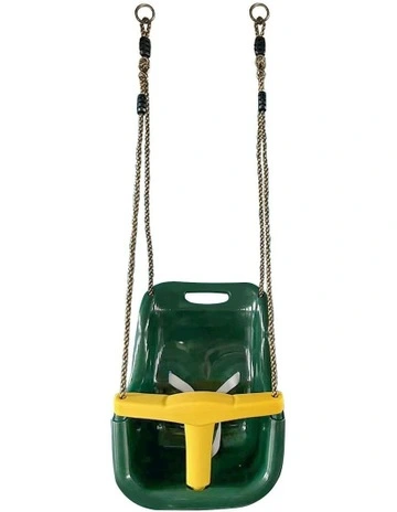 Lifespan Kids Baby Seat - Green & Yellow (Short Rope, 54cm)