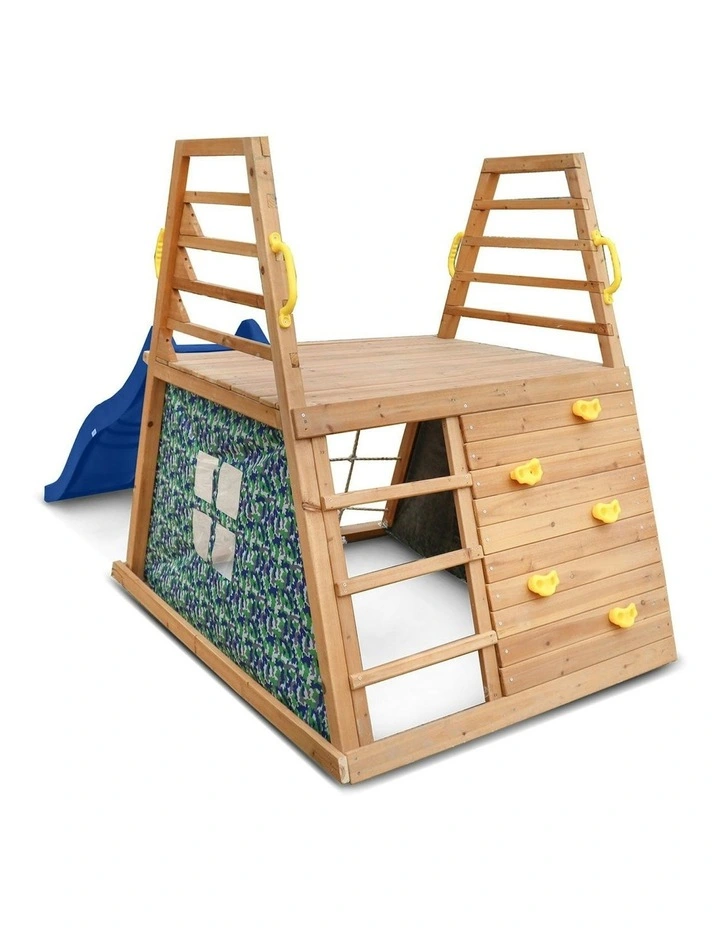 Cooper Climbing Frame with Slide 1.8m in Blue image 4