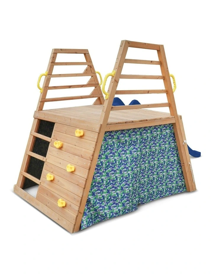 Cooper Climbing Frame with Slide 1.8m in Blue image 5