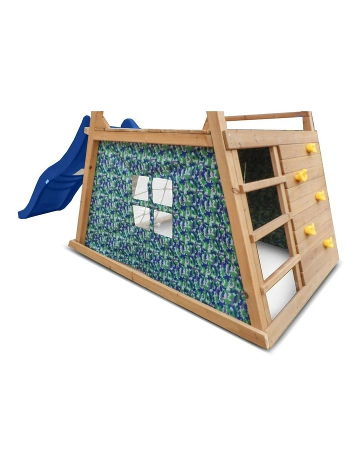 Cooper Climbing Frame with Slide 1.8m in Blue image 7