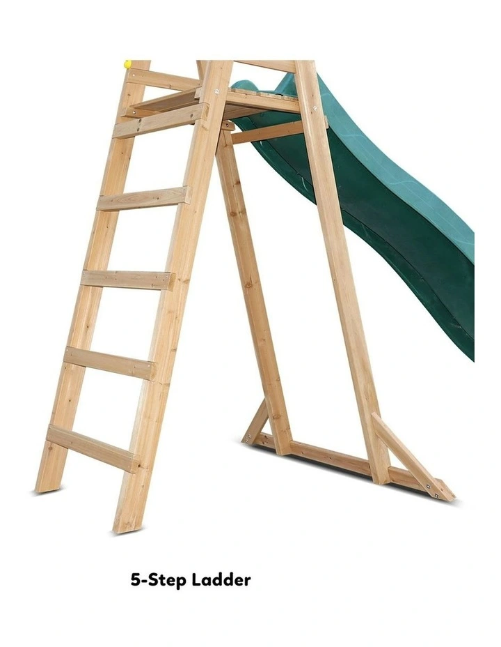 Jumbo Climb & 3m Green Slide image 4