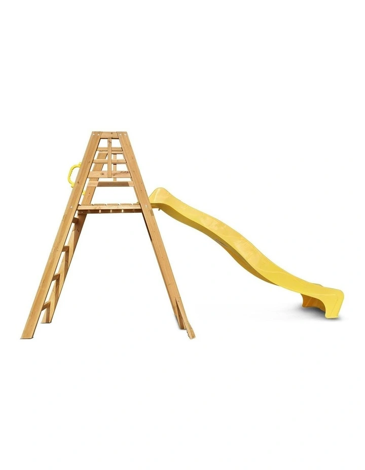 Sunshine Climb And Slide Set 2.2m in Yellow image 2