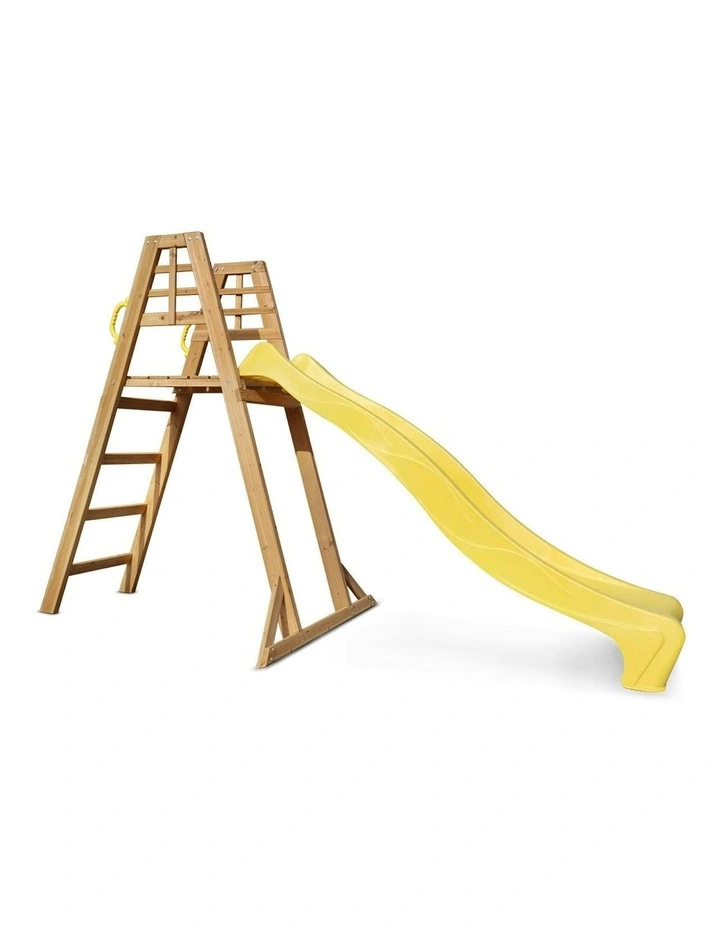 Sunshine Climb And Slide Set 2.2m in Yellow image 4