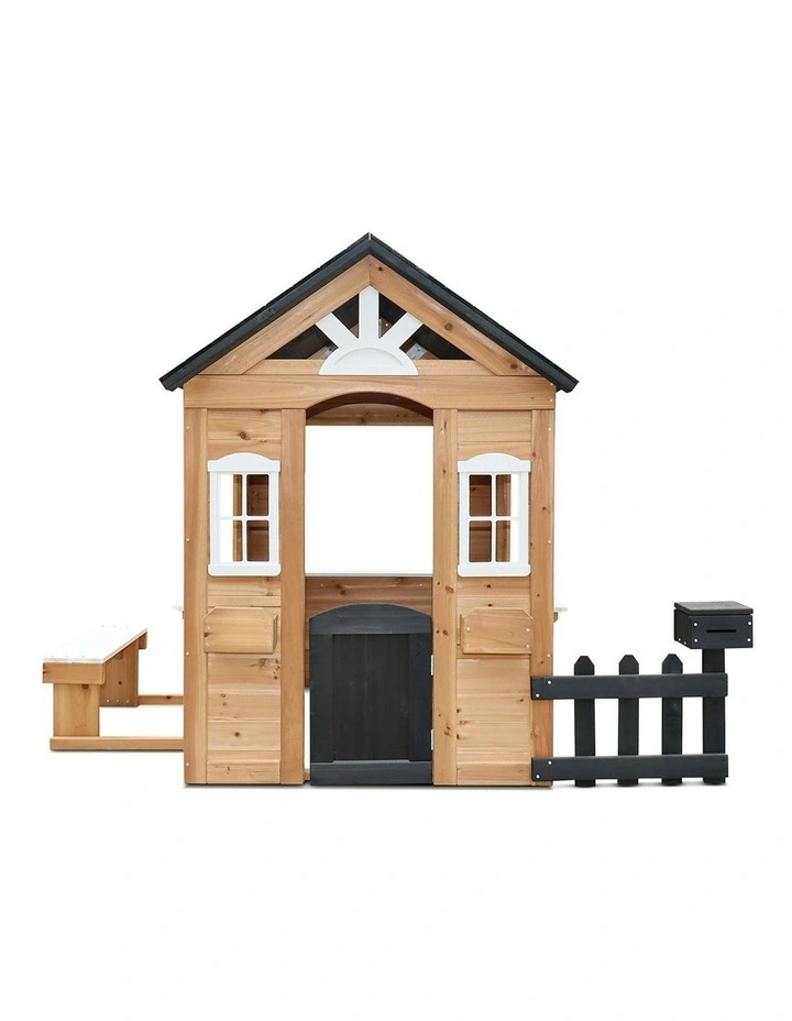 Teddy V3 Cubby House in Natural image 2