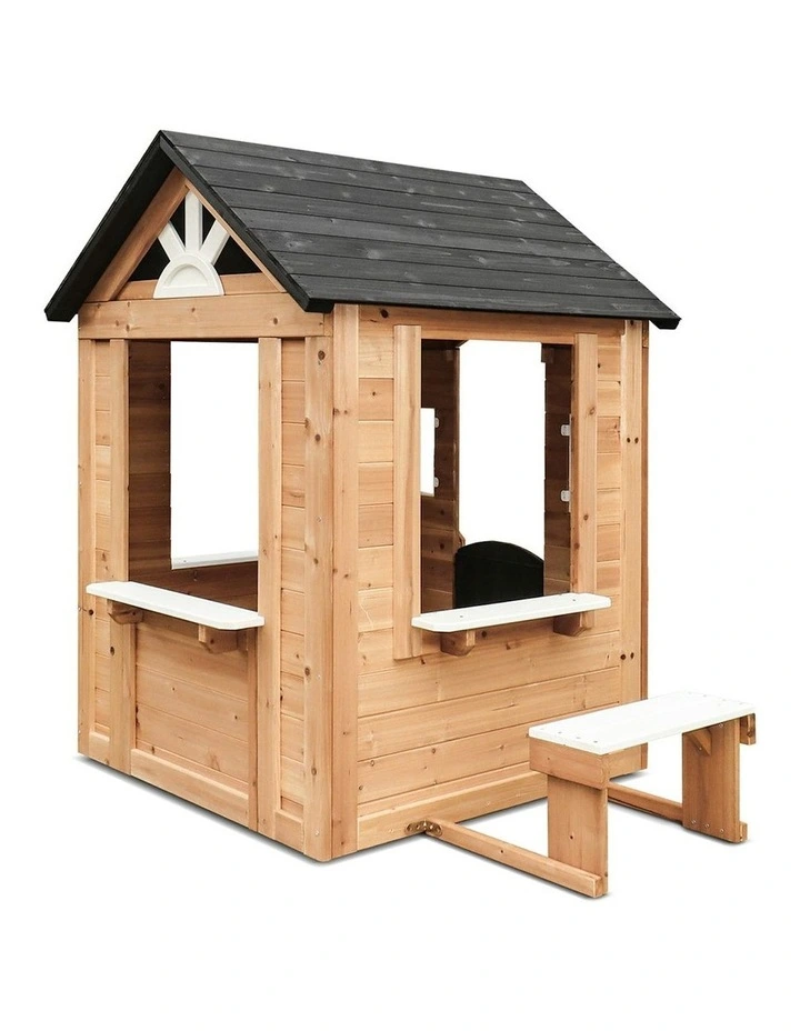 Teddy V3 Cubby House in Natural image 5