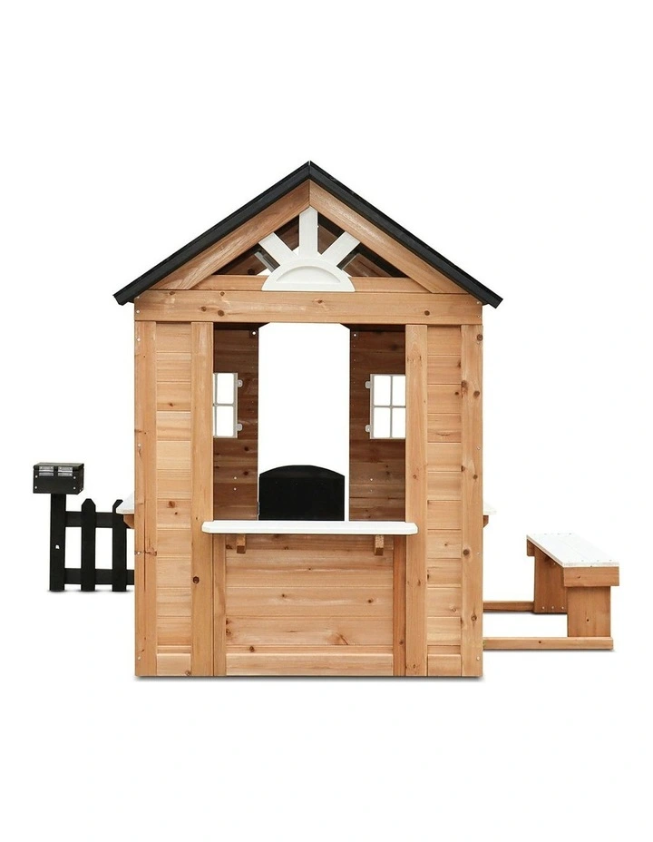 Teddy V3 Cubby House in Natural image 6
