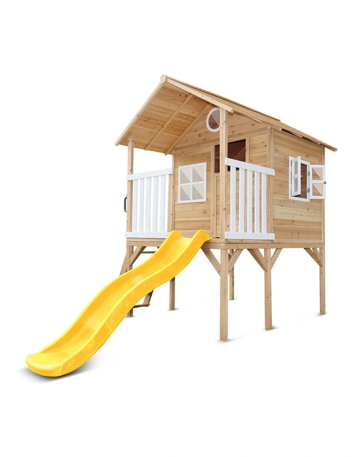 Archie Cubby House (Elevated) With Slide 1.8m image 2